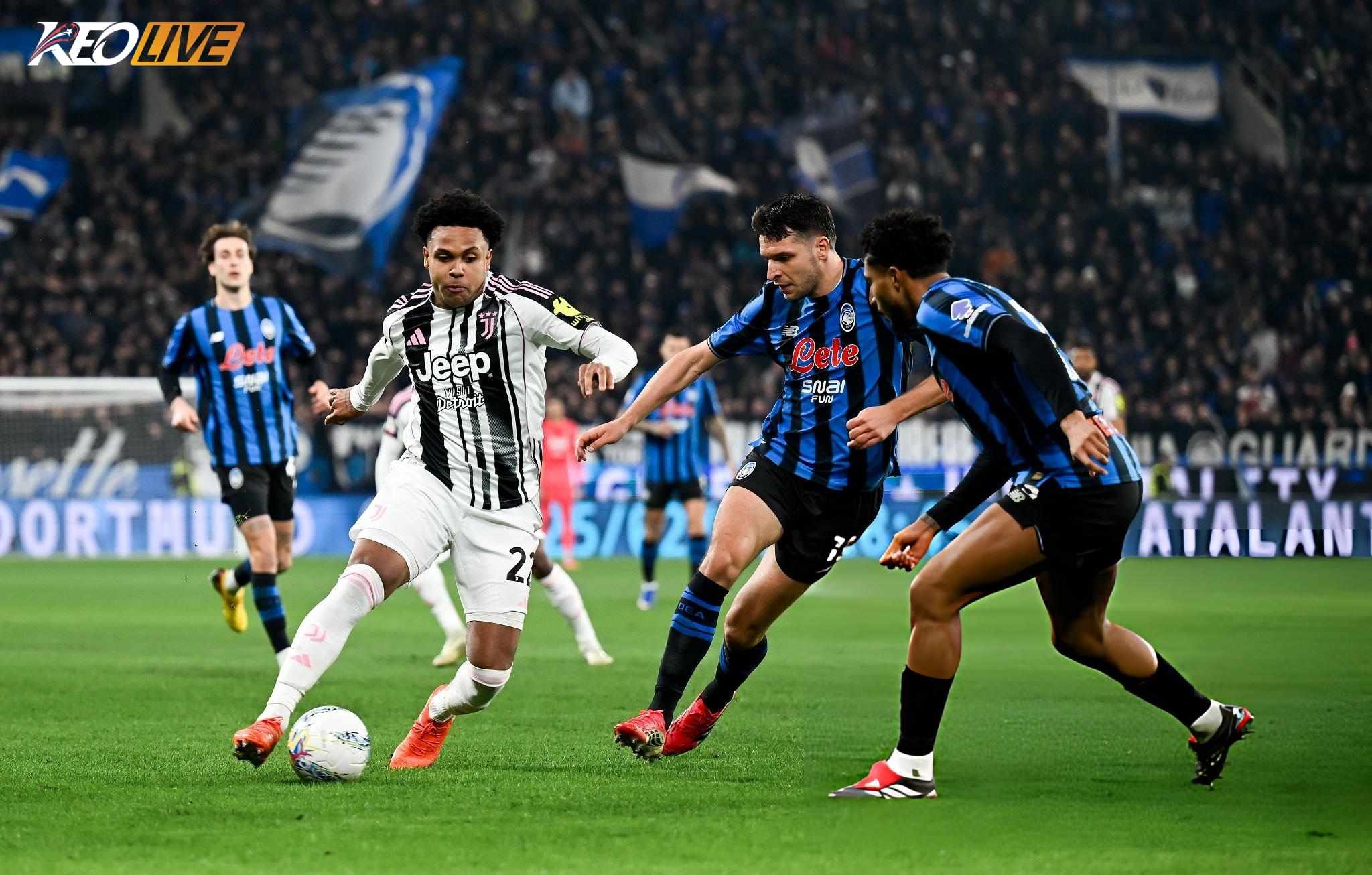 lần gặp nhau gần nhất Atalanta vs Juventus | Keolive