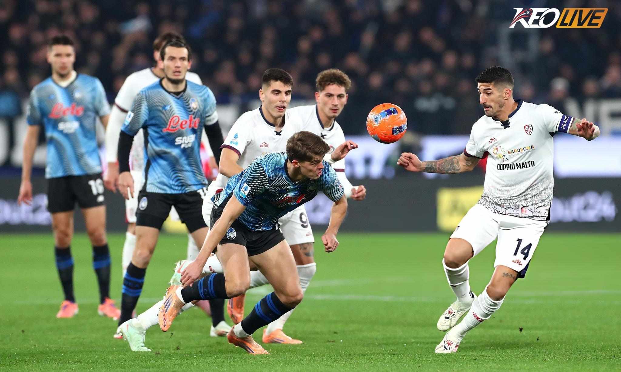 lần gặp nhau gần nhất Cagliari vs Atalanta | Keolive