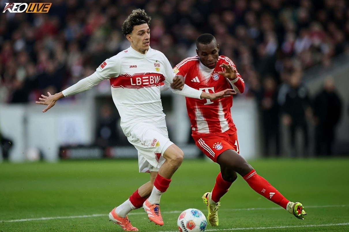 Lần gặp nhau gần nhất của Bayern Munich vs VfB Stuttgart | Keolive