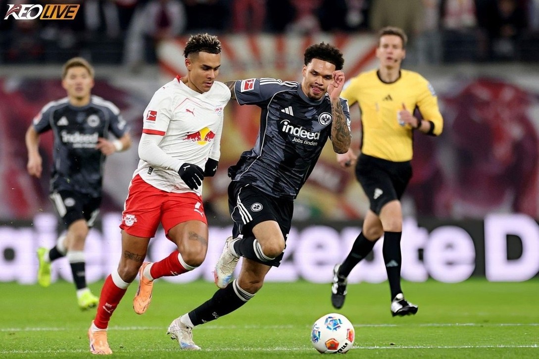 Lần gặp nhau gần nhất của Eintracht Frankfurt vs RB Leipzig | Keolive