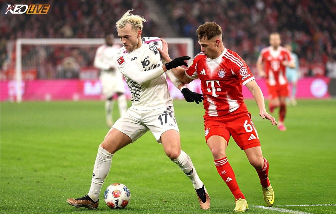 Lần gặp nhau gần nhất của Mainz 05 vs Bayern Munich | Keolive
