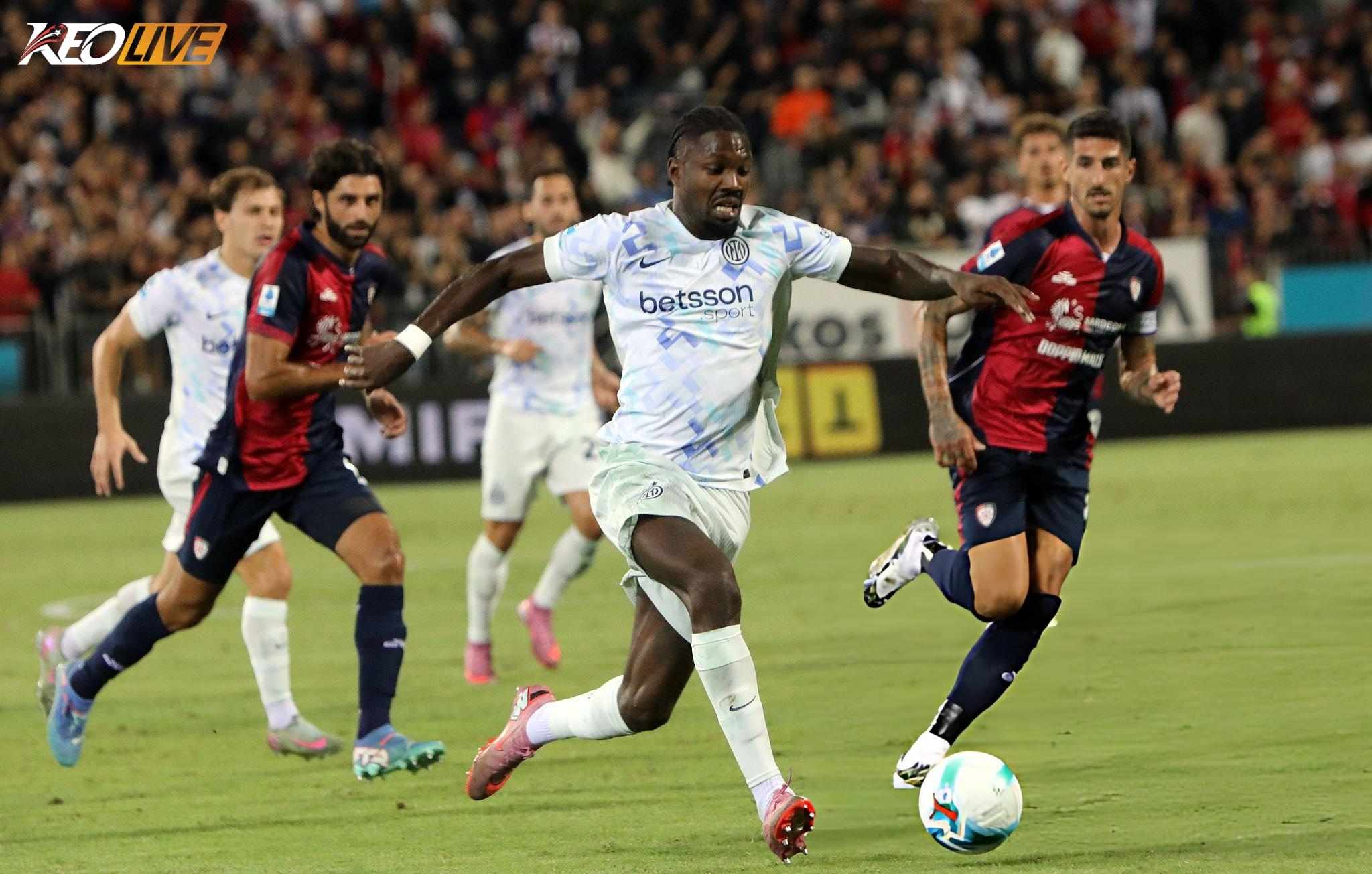 lần gặp nhau gần nhất Inter vs Cagliari | Keolive