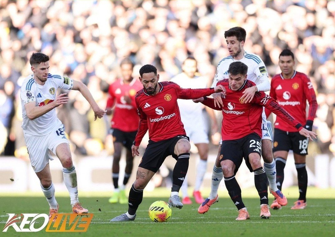 Lần gặp nhau gần nhất giữa Man Utd vs Leeds | Keolive