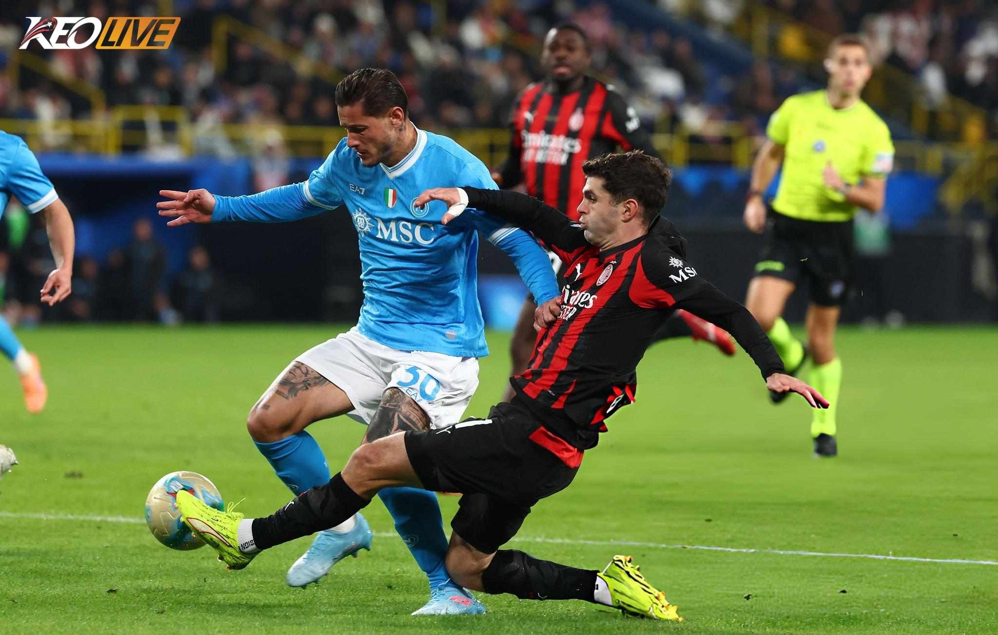 Lần gặp nhau gần nhất Napoli vs AC Milan | Keolive