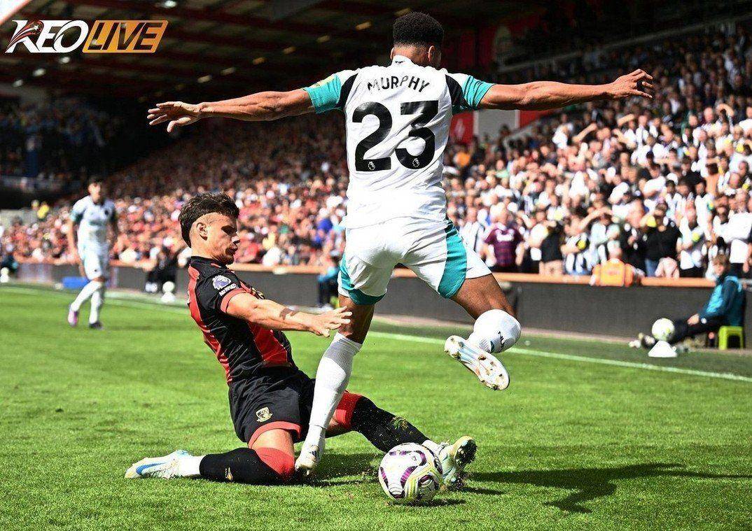 Phong độ 5 trận gần đây Newcastle vs Bournemouth | Keolive