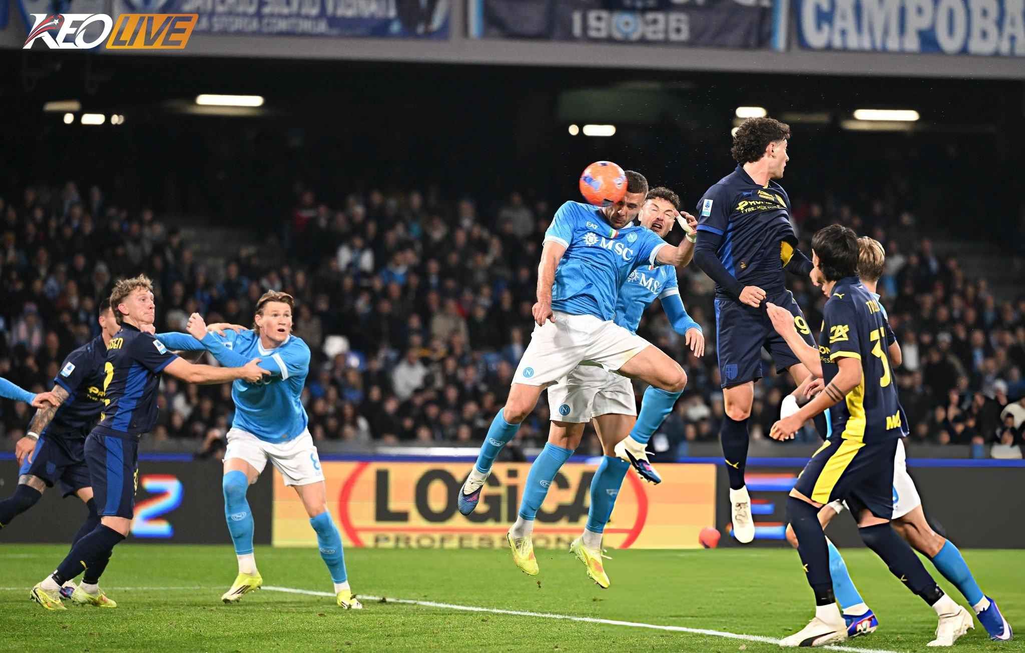 Lần gặp nhau gần nhất Parma vs Napoli | Keolive