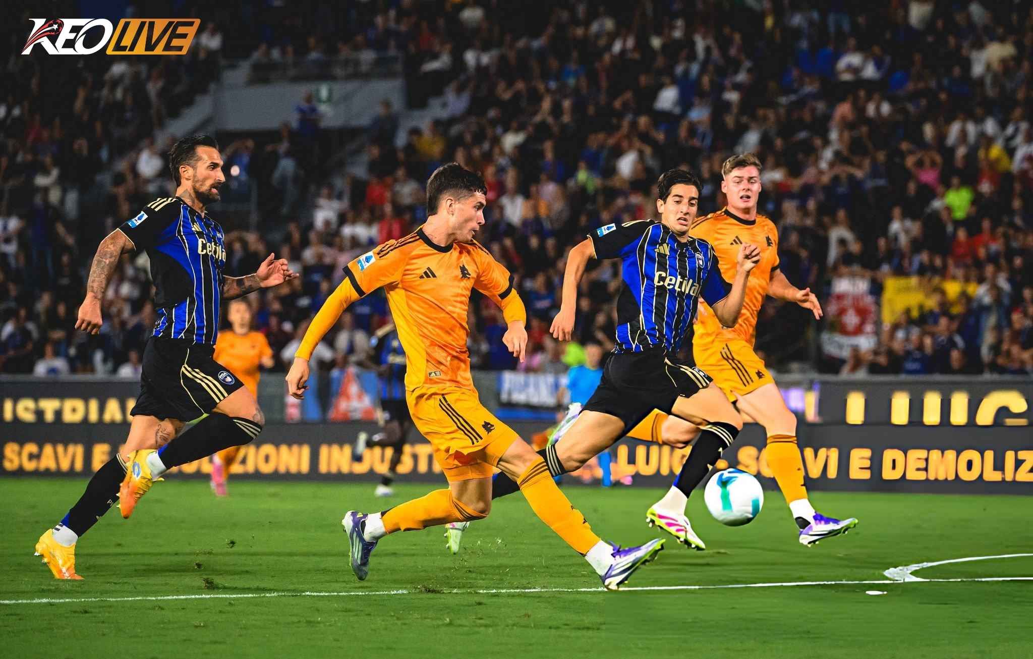 Lần gặp nhau gần nhất Roma vs Pisa | Keolive