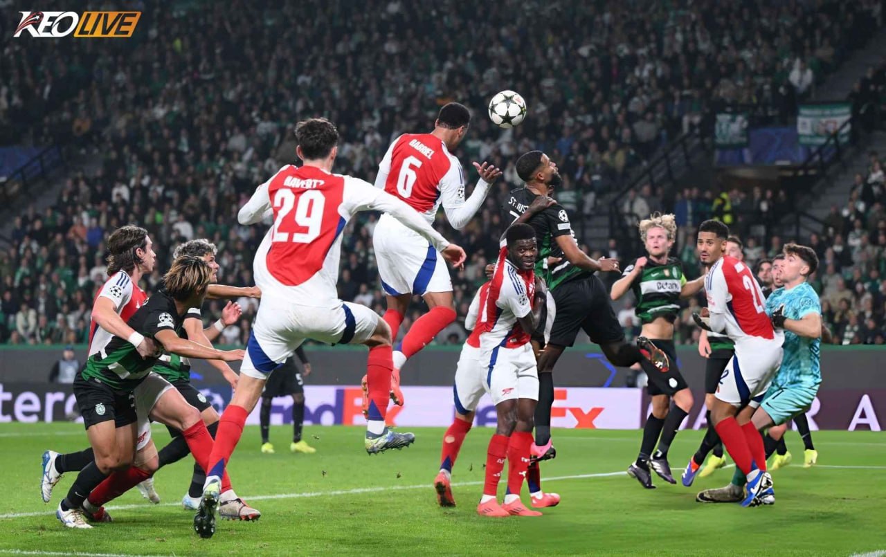 Lần gặp nhau gần nhất Sporting CP vs Arsenal | Keolive