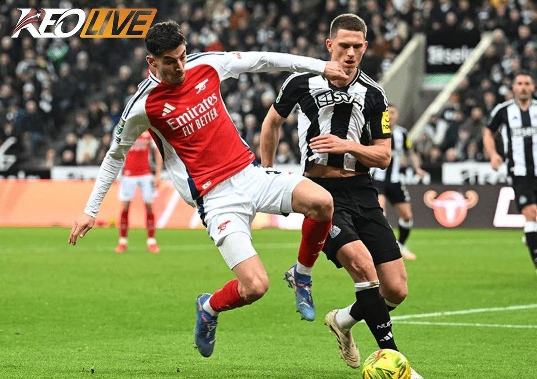 Phong độ 5 trận gần đây Arsenal vs Newcastle United | Keolive