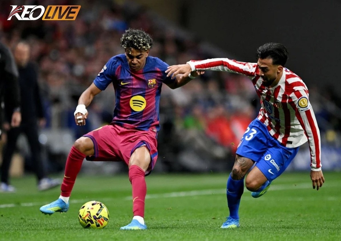 Lần gặp nhau gần nhất giữa Atletico Madrid vs Barcelona | Keolive