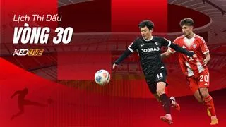 Hình ảnh cho bài Lịch thi đấu vòng 30 Bundesliga 2025/26: Nóng rực đường đua