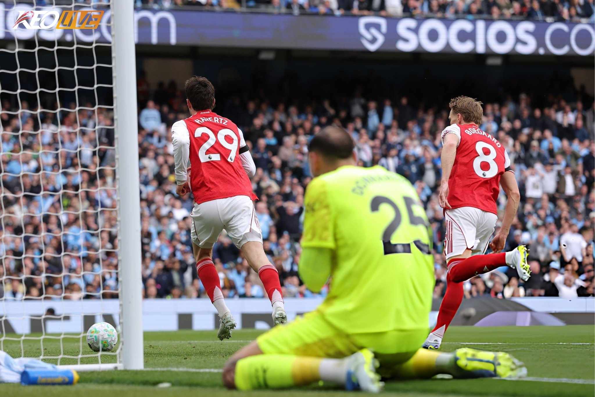 Sai lầm của Donnarumma khiến City mất lợi thế vừa có được | Keolive