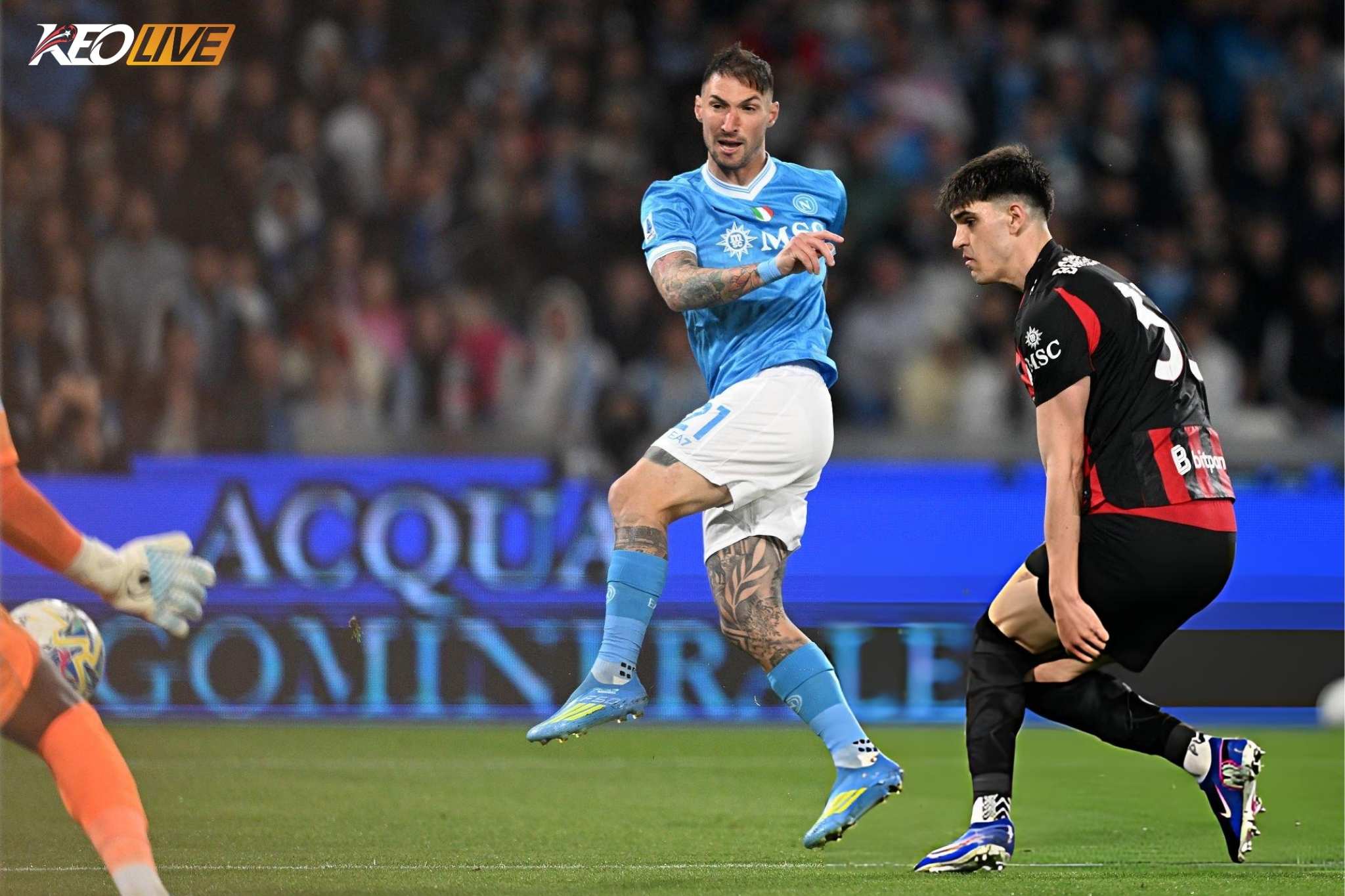 Pha lập công của Politano đem về 3 điểm cho Napoli | Keolive