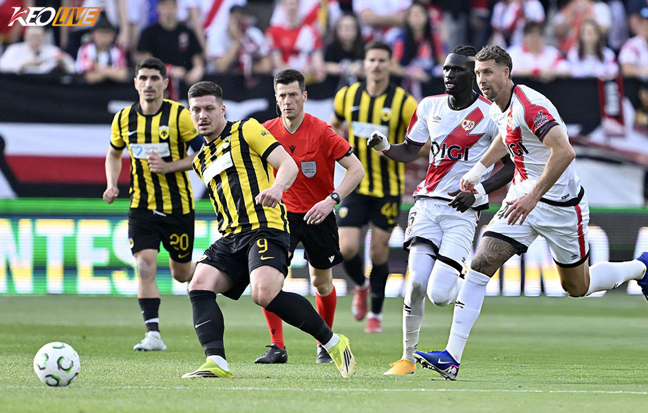 Rayo Vallecano hủy diệt AEK Athens với chiến thắng 3-0 tại Vallecas | Keolive