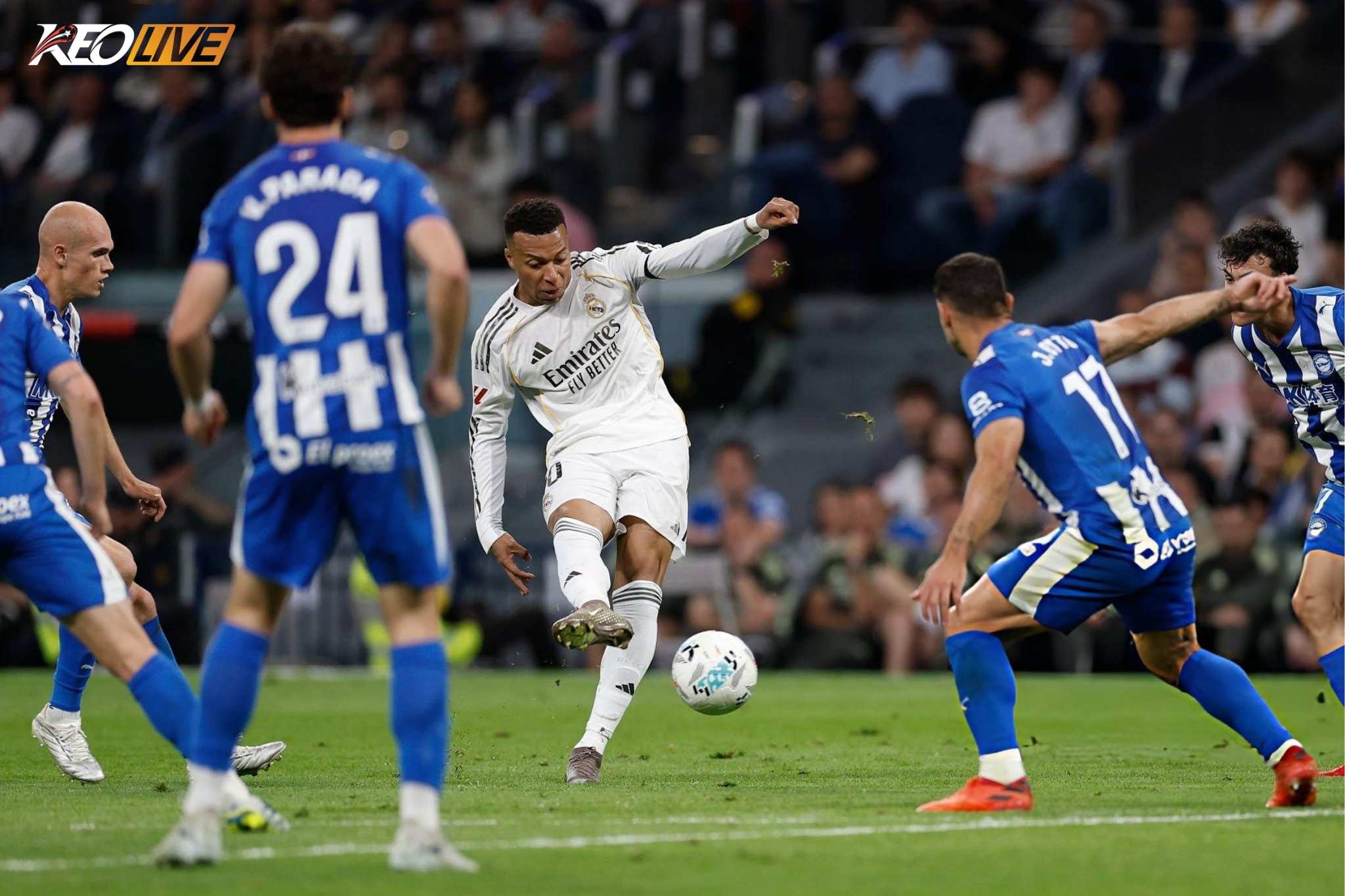 Mbappé tiếp tục cho thấy bản năng săn bàn xuất sắc | Keolive