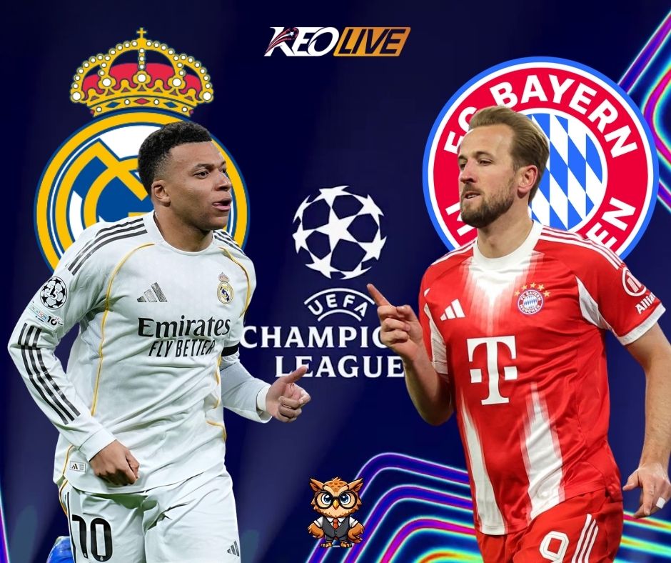 Real Madrid vs Bayern Munich | Keolive