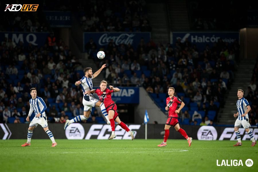 Rayo Vallecano đánh bại Real Sociedad 1-0 ở lượt đi mùa này | Keolive