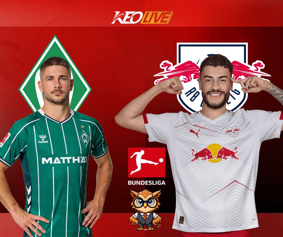 Trận đấu giữa Bremen vs RB Leipzig | Keolive