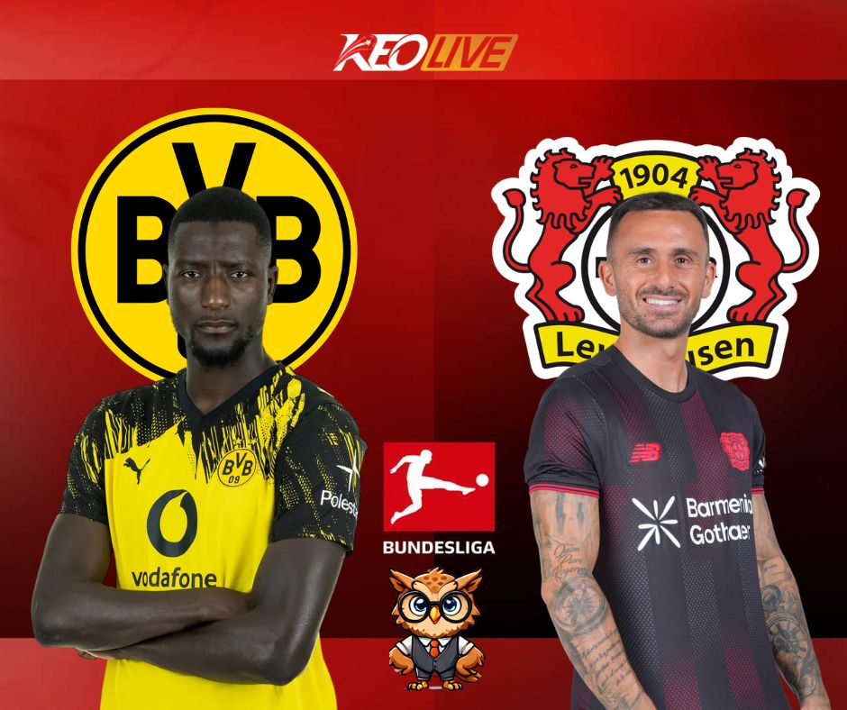 Trận đấu giữa Dortmund vs Bayer Leverkusen | Keolive