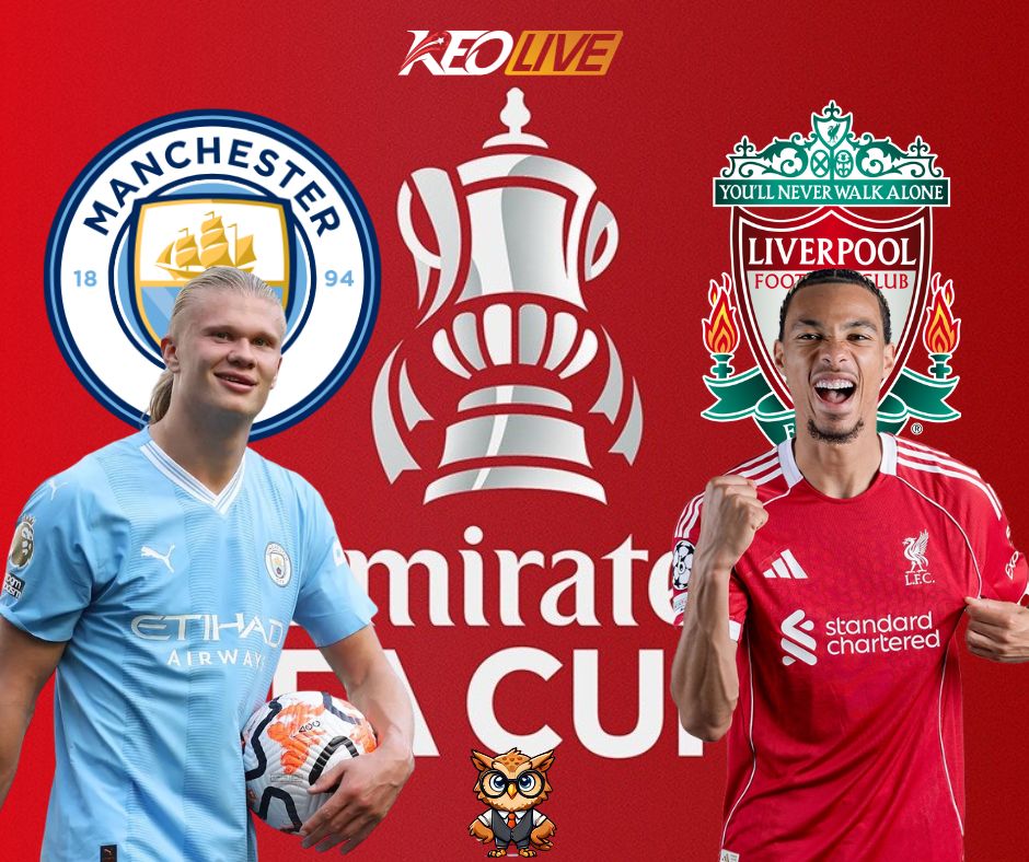 Trận đấu giữa Man City vs Liverpool | Keolive