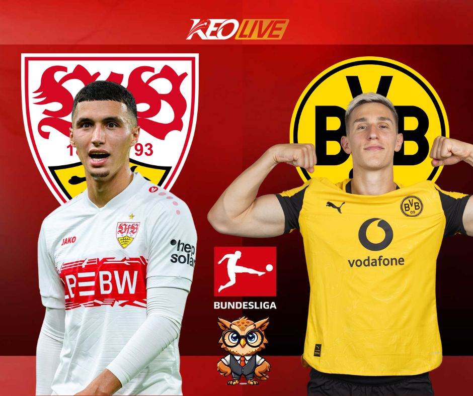 Trận đấu giữa VfB Stuttgart vs Dortmund | Keolive