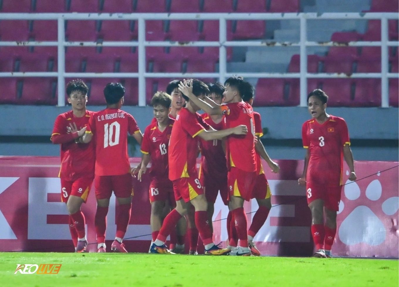 u17 vn vs malay | Keolive