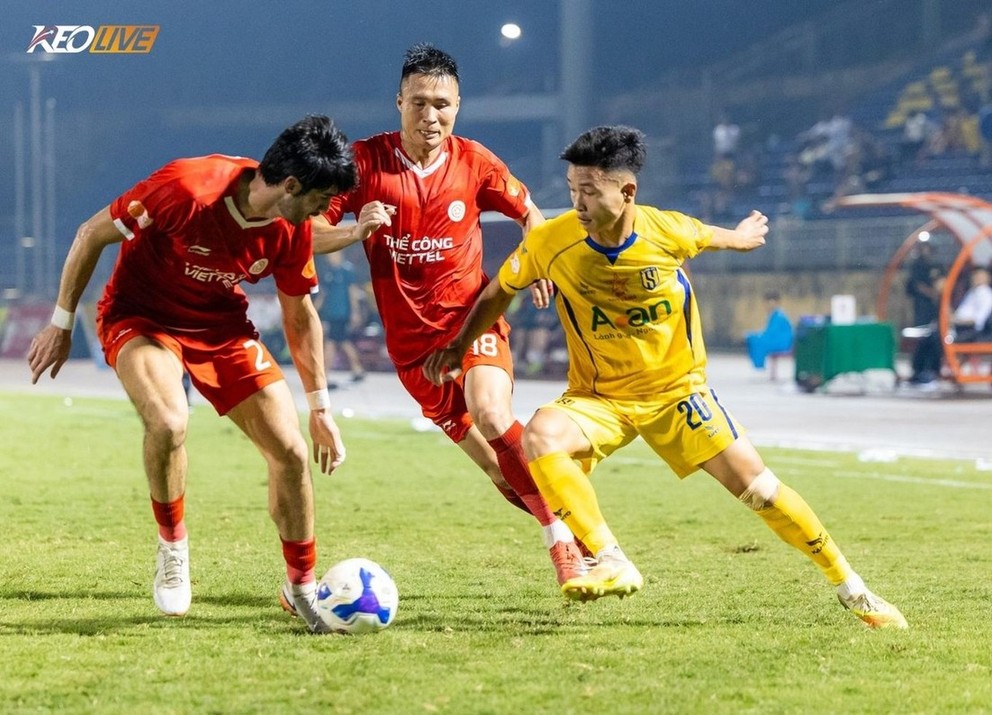 viettel vs nghe an | Keolive