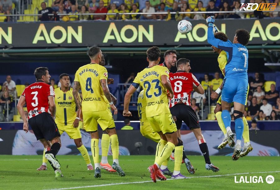 Athletic đã thua Villarreal 0-1 ở lượt đi mùa này | Keolive