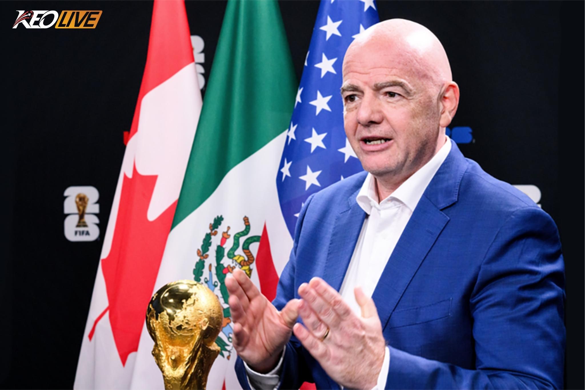 Chủ tịch FIFA Infantino ủng hộ cho luật mới này | Keolive