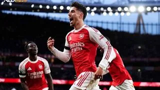 Hình ảnh cho bài Thắng tối thiểu Burnley, Arsenal chỉ còn cách chức vô địch một trận đấu