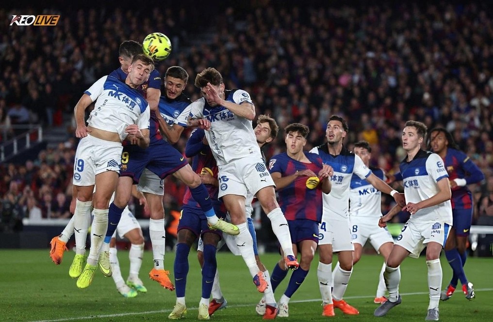 Barca thắng 3-1 khi tiếp đón Alaves trên sân Camp Nou  | Keolive