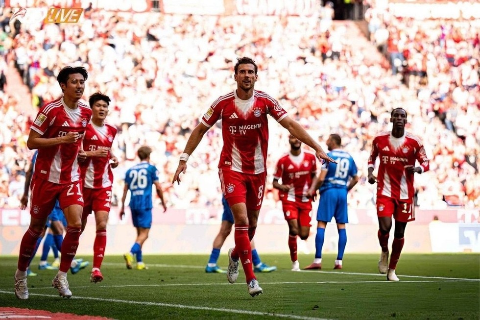 Cú đúp của Goretzka kéo trận đấu về lại thế cân bằng | Keolive