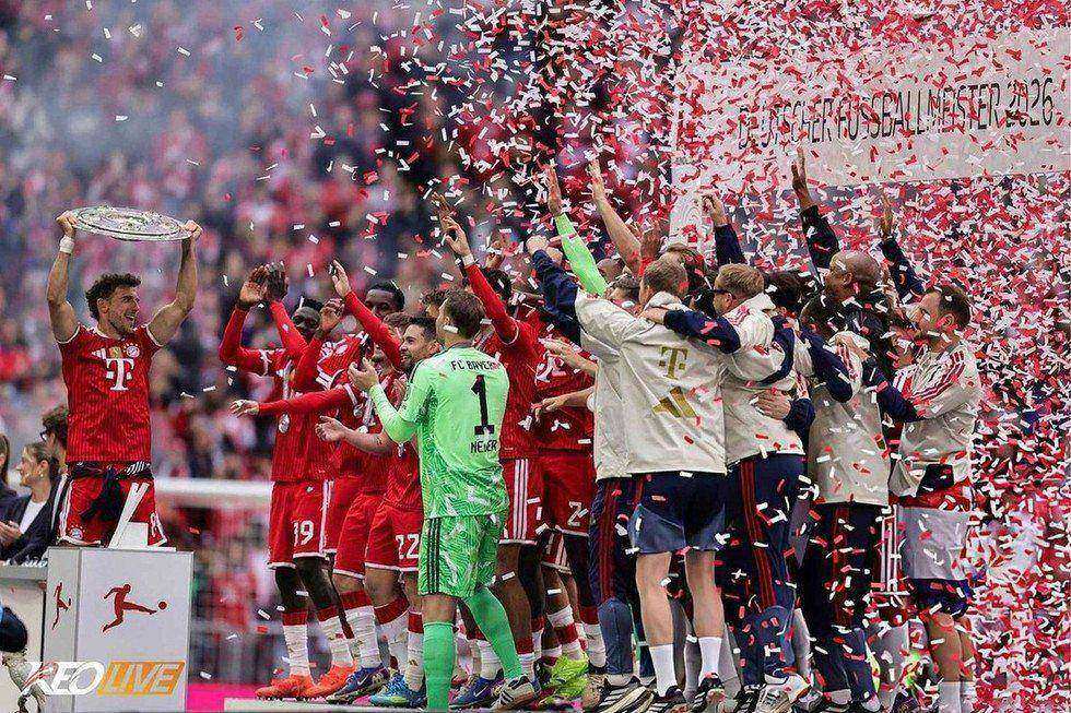 Chức vô địch tuyệt đối của Bayern | Keolive