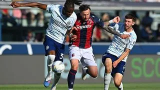 Hình ảnh cho bài Inter Milan khép lại mùa giải với trận hòa kịch tính với Bologna