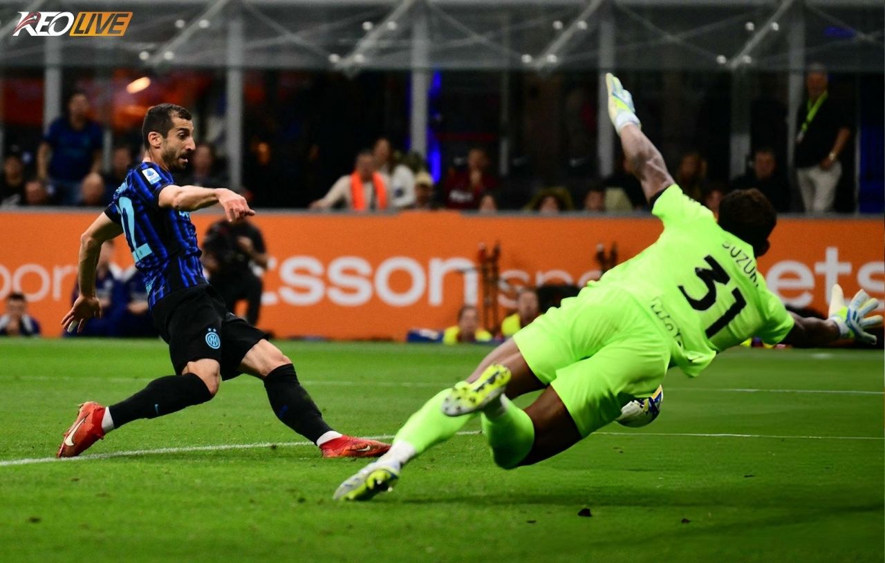 Mkhitariyan khép lại chiến thắng ngọt ngào cho Inter | Keolive