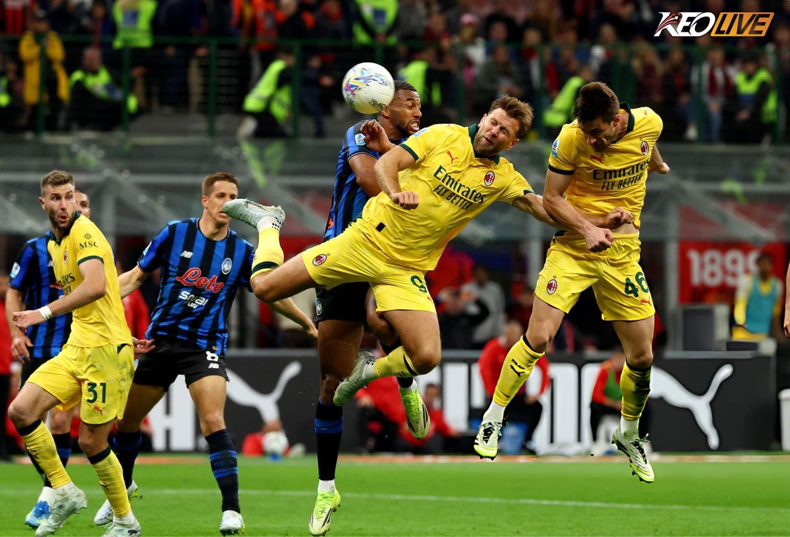 Pha bỏ lỡ của Fullkrug khiến Milan mất vị trí thứ 3 trên BXH vào tay Juve | Keolive