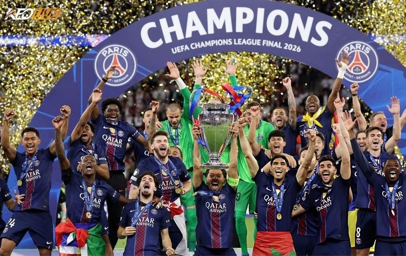PSG lên ngôi vô địch đầy xứng đáng | Keolive