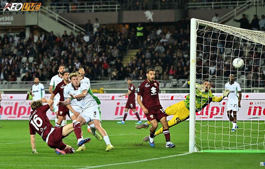Pedersen ghi bàn thắng đầu tiên cho Torino tại Serie A mùa này | Keolive