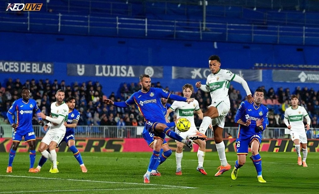 Getafe giành chiến thắng 1-0 trước Elche  | Keolive