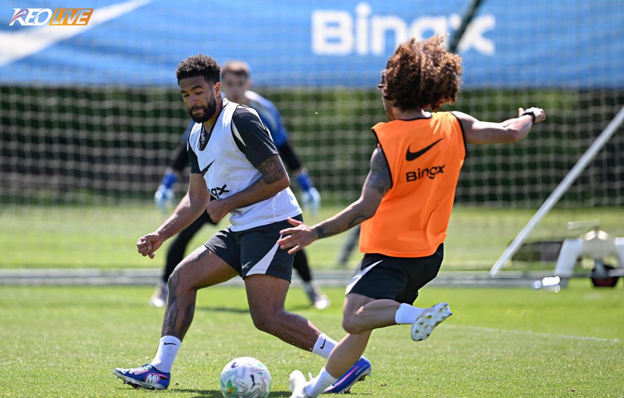 Hình ảnh Reece James trở lại tập luyện | Keolive