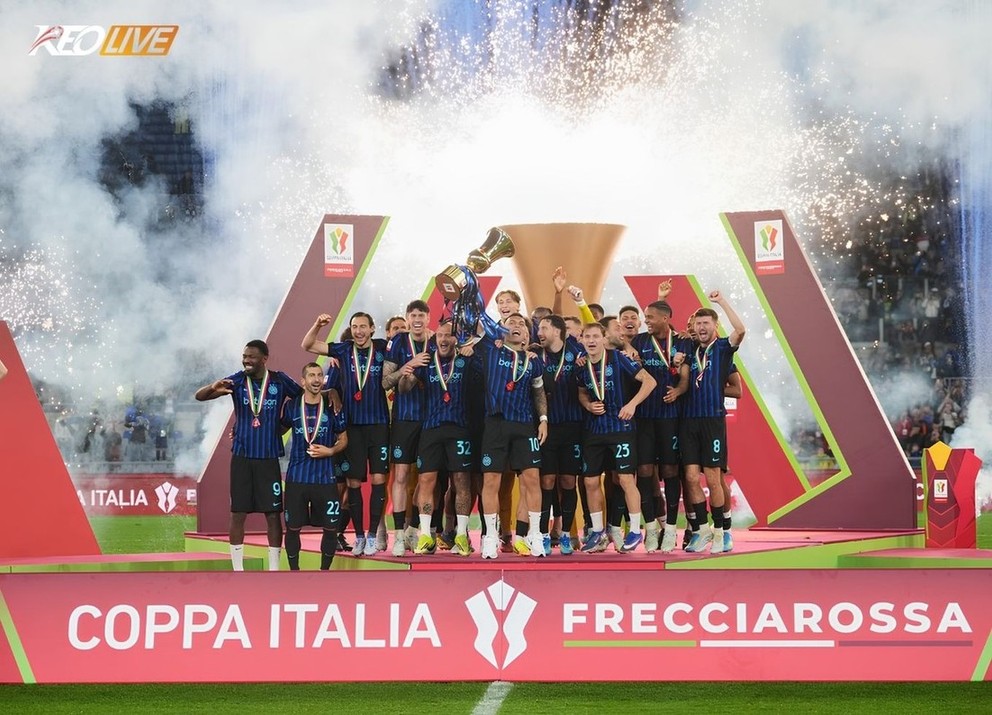 Inter Milan hân hoan giành cú đúp quốc nội  | Keolive