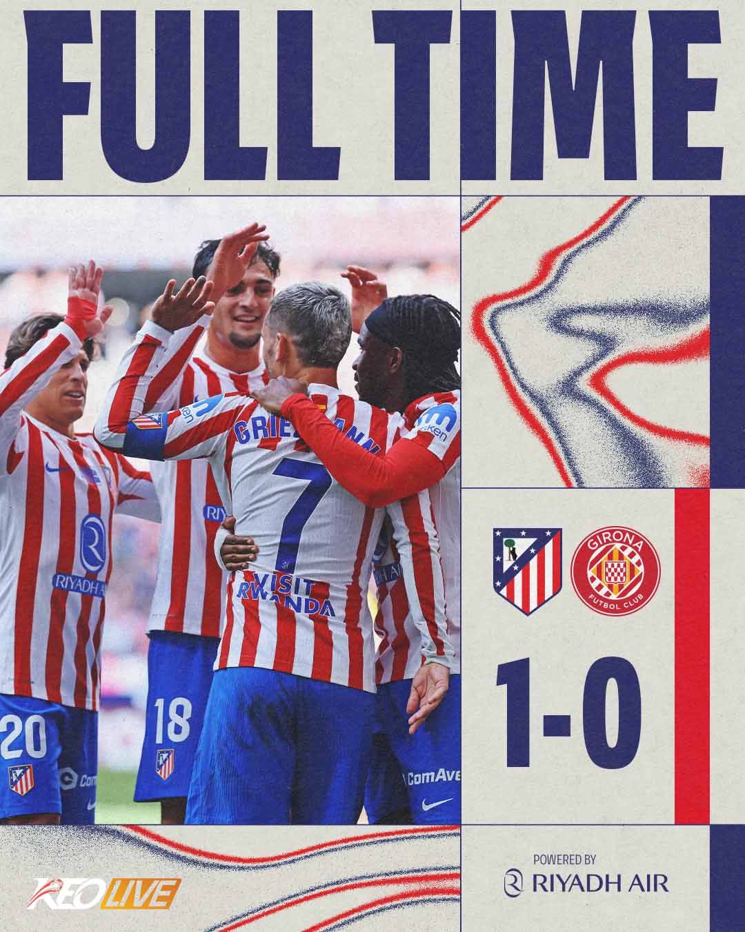 Atlético Madrid 1-0 Girona | Keolive