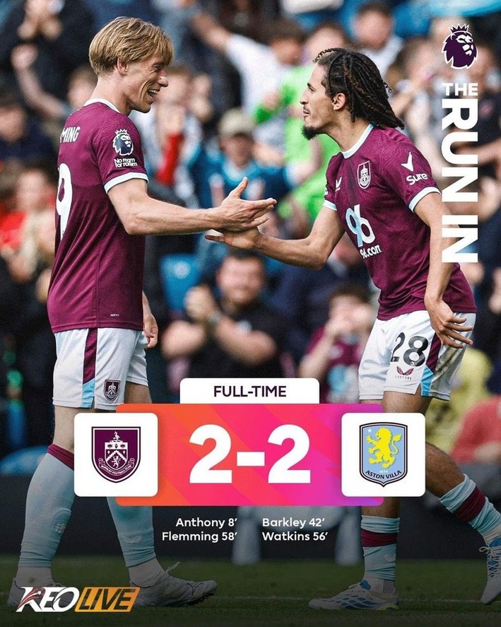 Burnley 2-2 Aston Villa | Keolive