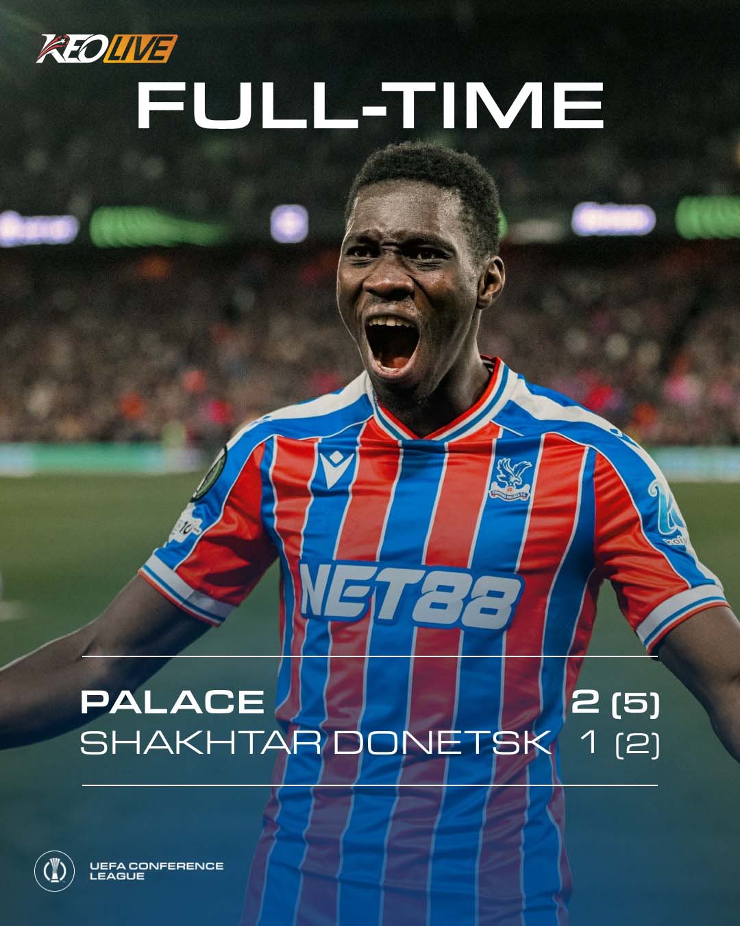 Crystal Palace 2-1 Shakhtar Donetsk | Keolive