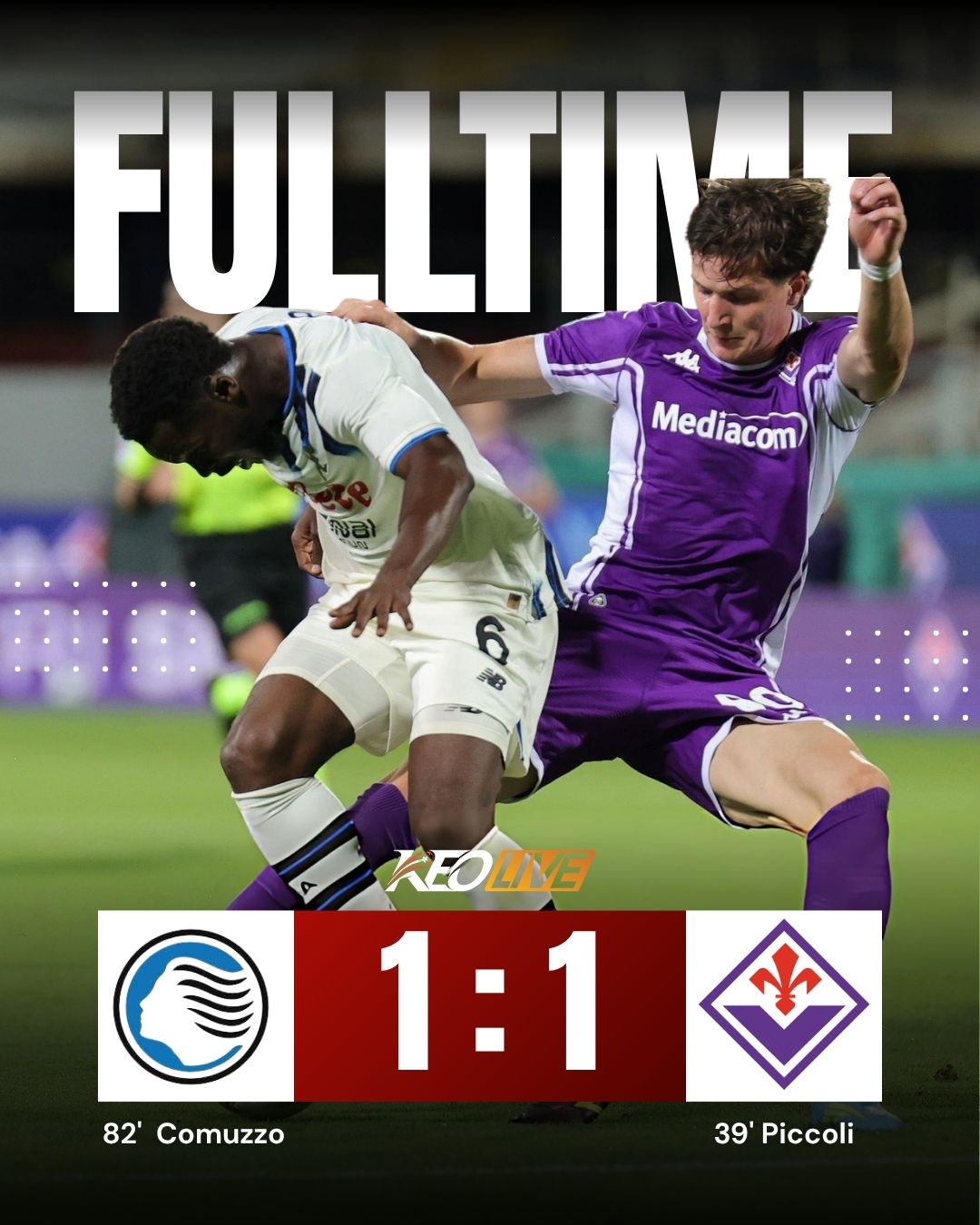 Fiorentina 1-1 Atalanta | Keolive
