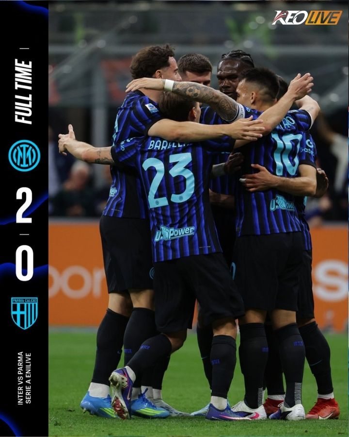 Inter Milan 2-0 Parma | Keolive