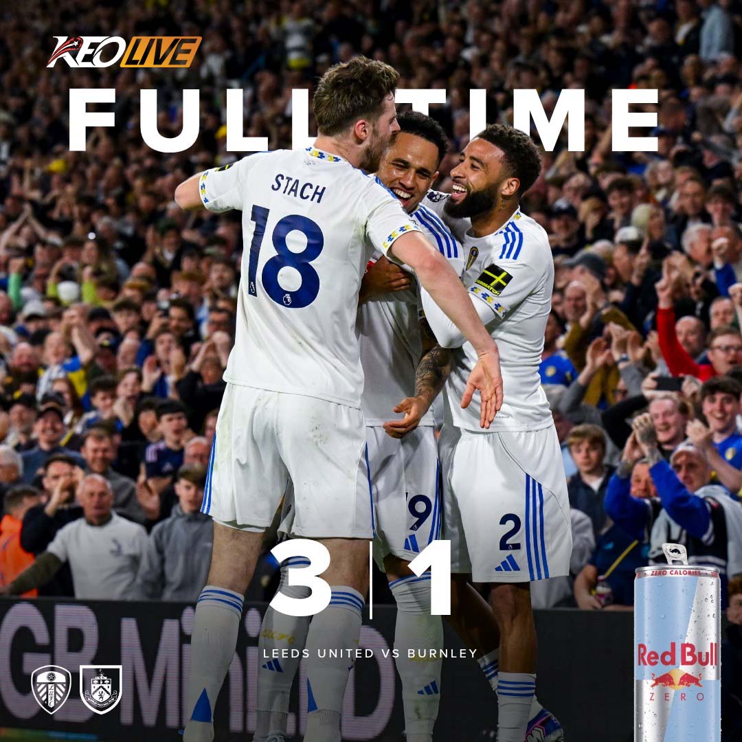 Leeds United 3-1 Burnley | Keolive