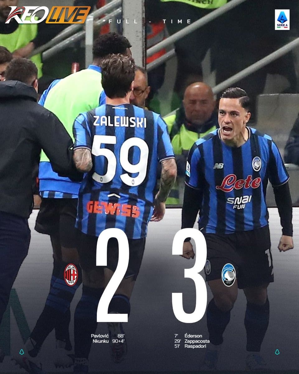 AC Milan 2-3 Atalanta | Keolive