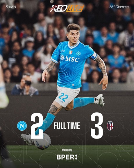 Napoli 2-3 Bologna | Keolive