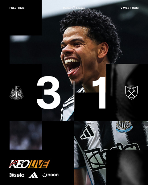 Newcastle 3-1 West Ham | Keolive